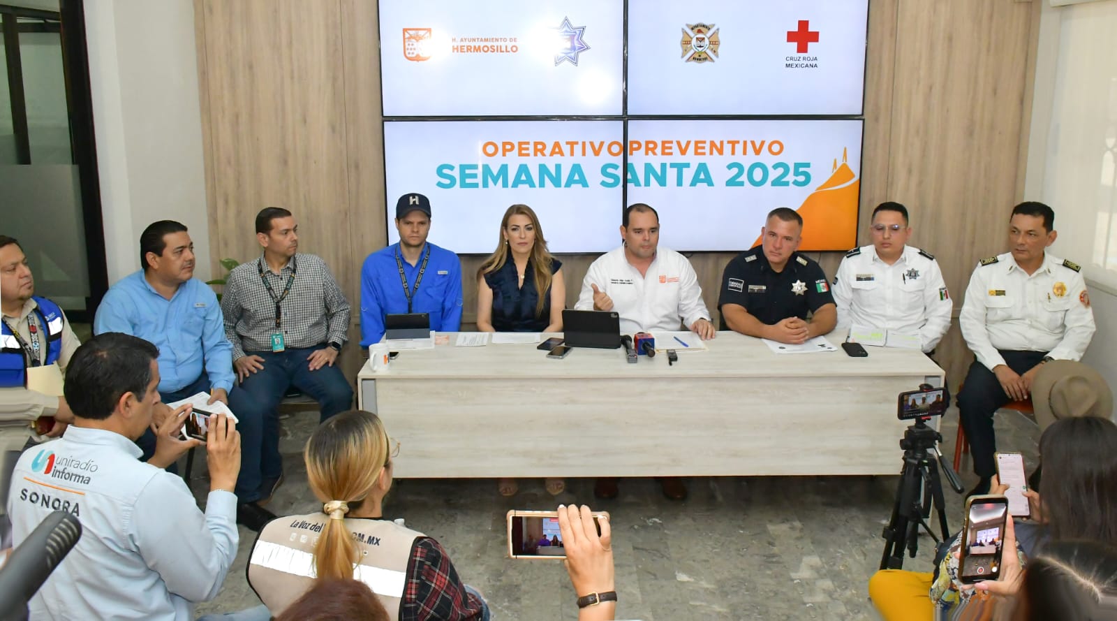 Las Noticias al Momento - vacaciones en Hermosillo - Coordina Ayuntamiento de Hermosillo Operativo de Semana Santa 2025 con seguridad y orden para vacacionistas