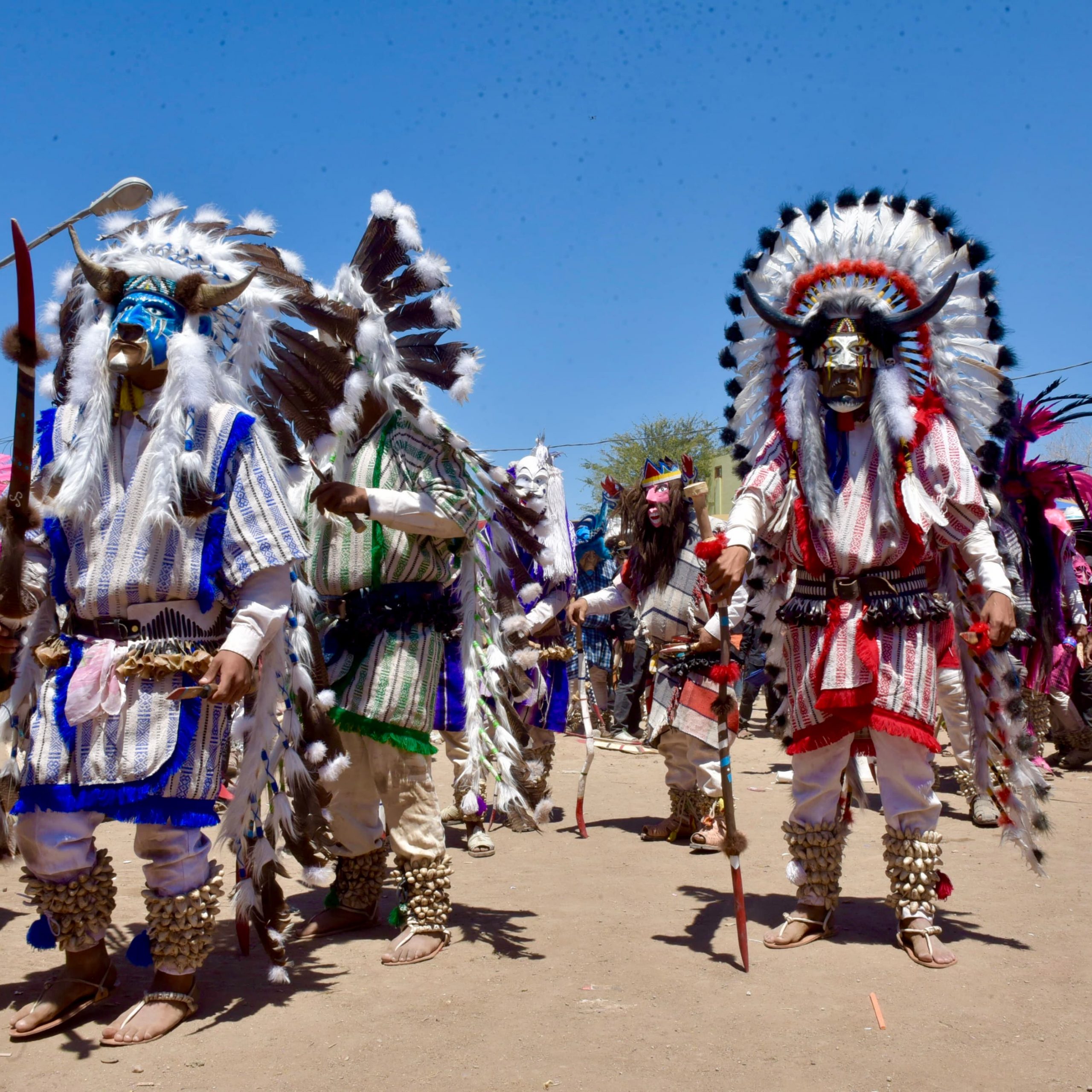 Las noticias al momento - fariseos - Realizan ritual de quema de máscaras en ramadas de la etnia Yaqui