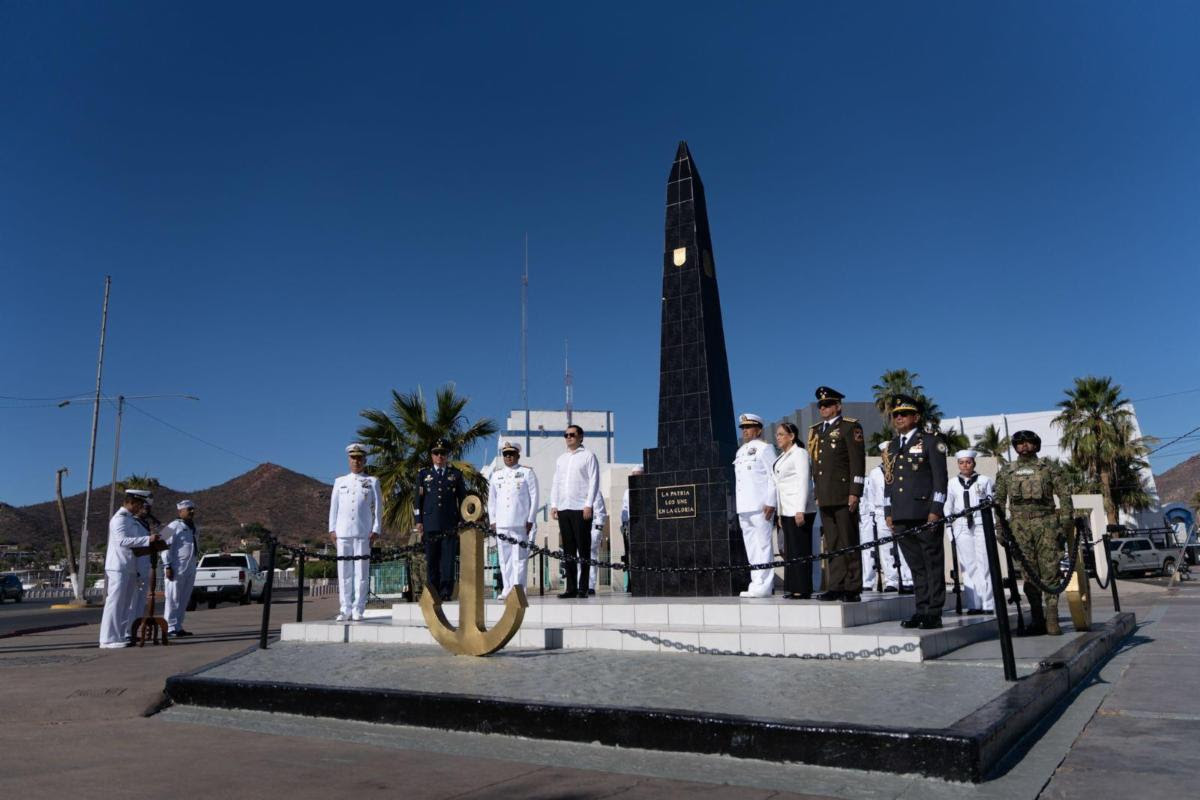 Las Noticias al Momento - Guaymas - Participa Gobierno de Sonora en conmemoración del CXI Aniversario de la Gesta Heroica del Puerto de Veracruz