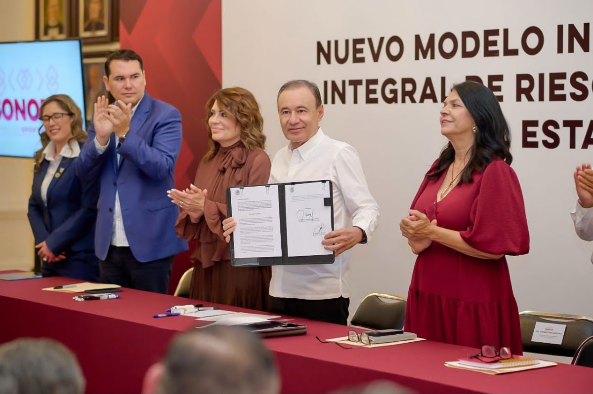 Construye Gobernador modelo de prevención y protección civil para Sonora