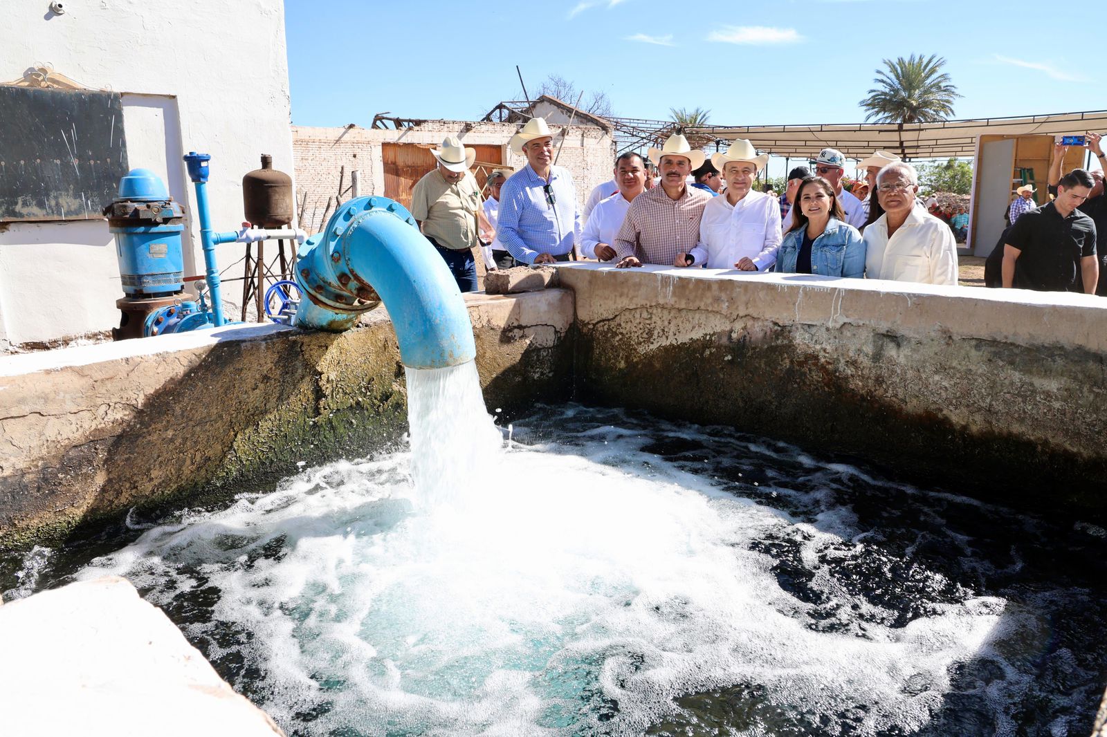 Fortalece Gobernador Durazo a municipios con infraestructura hídrica