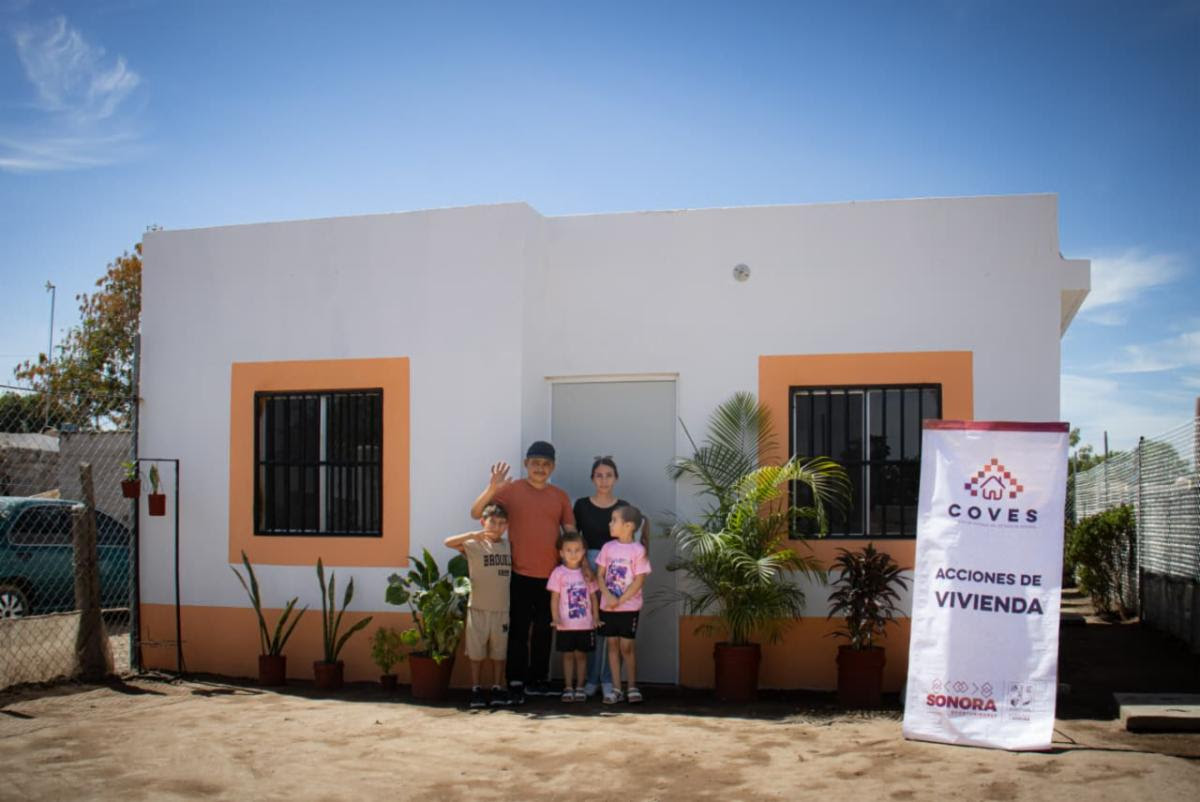 Consolida Gobierno de Sonora patrimonio para familias del Miguel Alemán