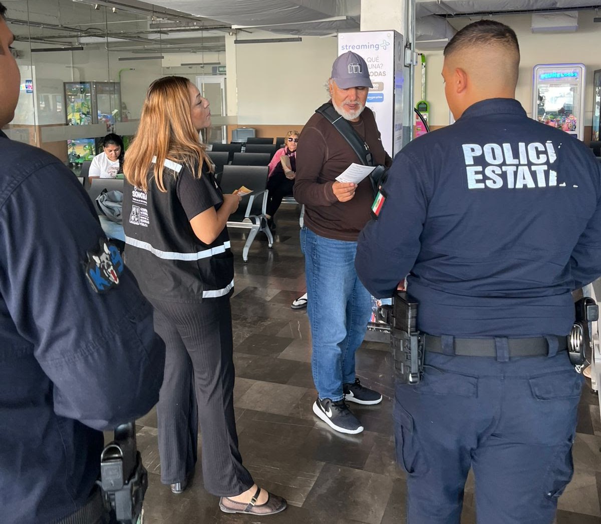 Realiza SSPC Sonora orientación a viajeros en Operativo Verano 2026