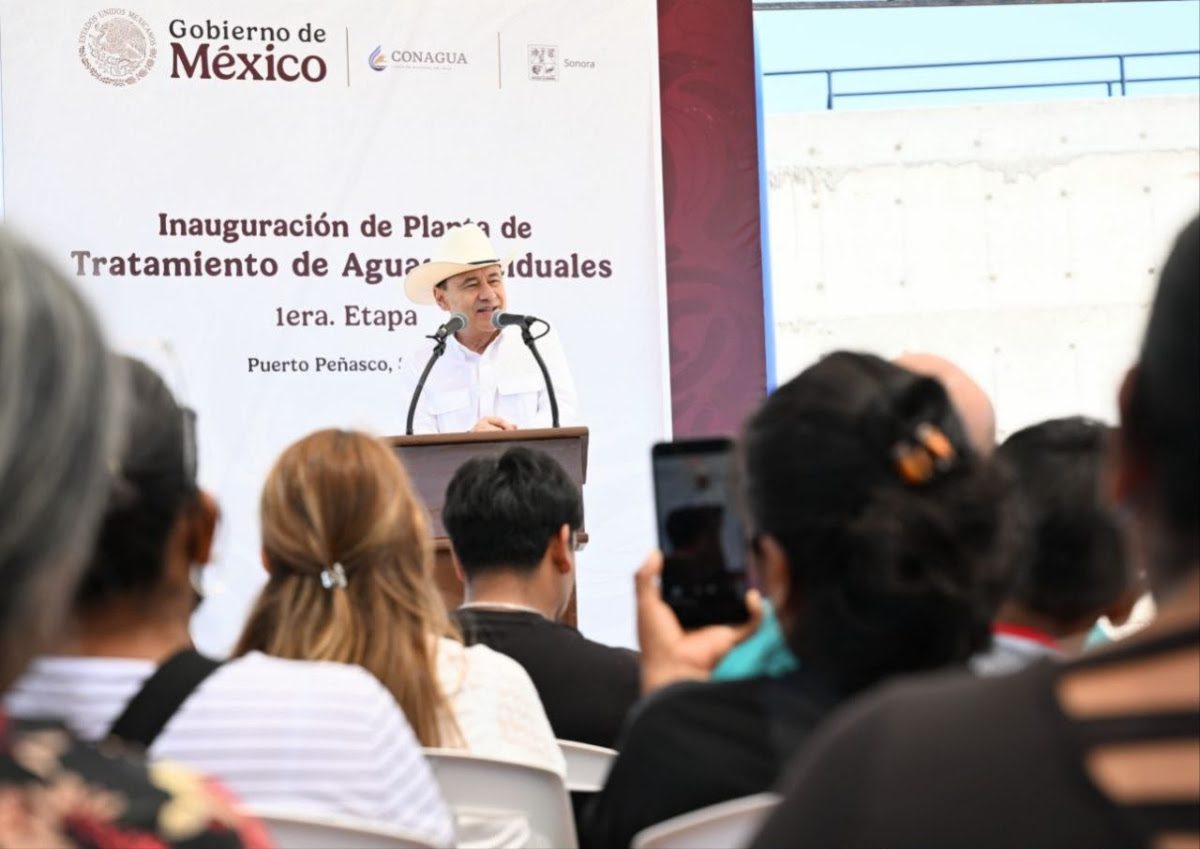 Resuelve Gobernador demanda de agua en Peñasco con planta tratadora