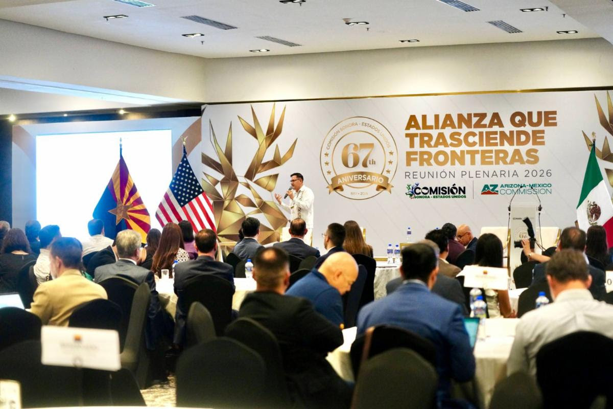 Refuerza Gobernador Durazo cooperación binacional con Plenaria de la Comisión Sonora-Estados Unidos