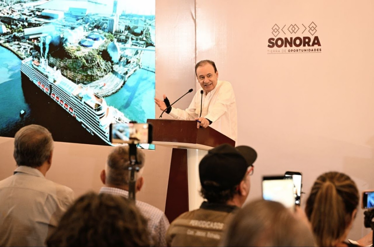 Convierte Durazo a Sonora en destino de cruceros con 15 próximos arribos al Puerto de Guaymas