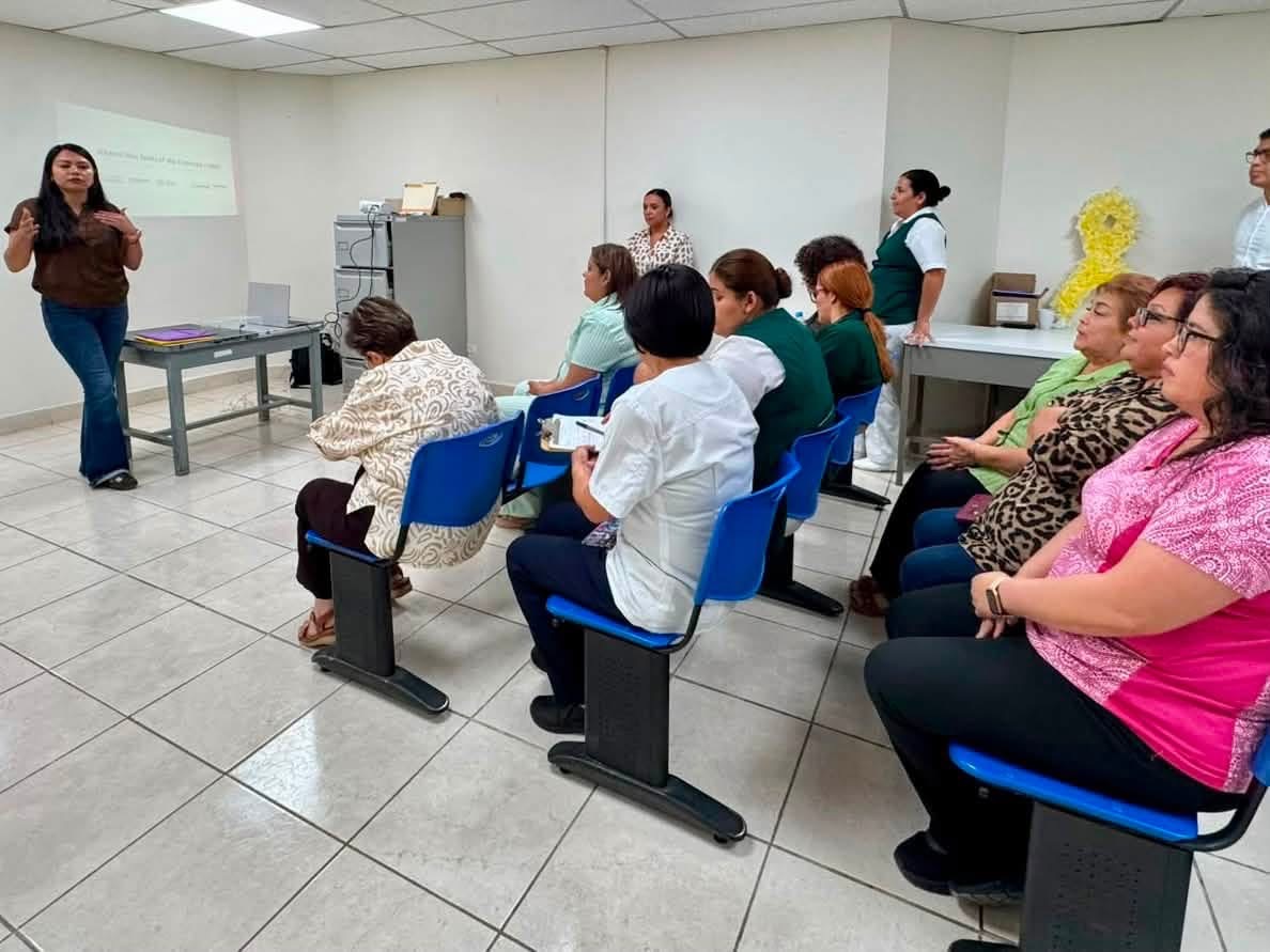 Capacitan a personal del Centro de Salud de Cananea para atender a víctimas de violencia