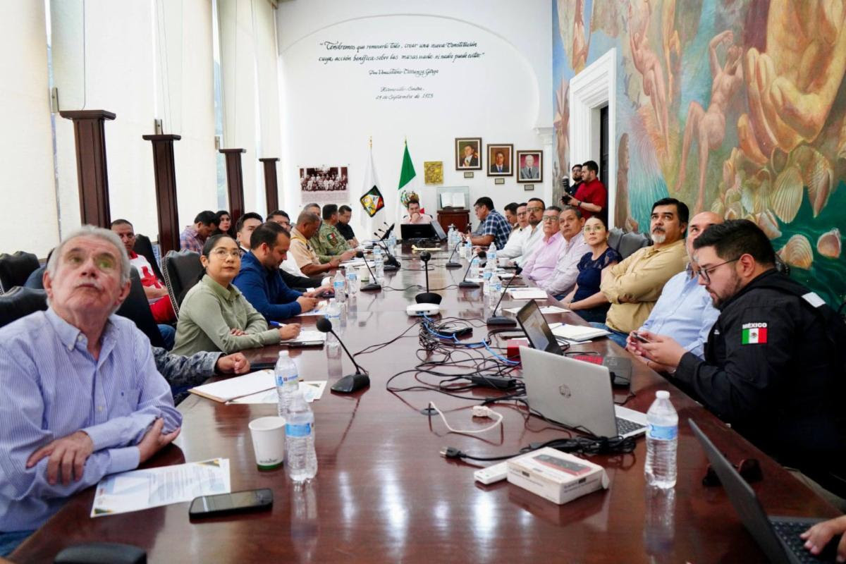 Refuerzan medidas preventivas ante lluvias; instalan Comité de Operación de Emergencias