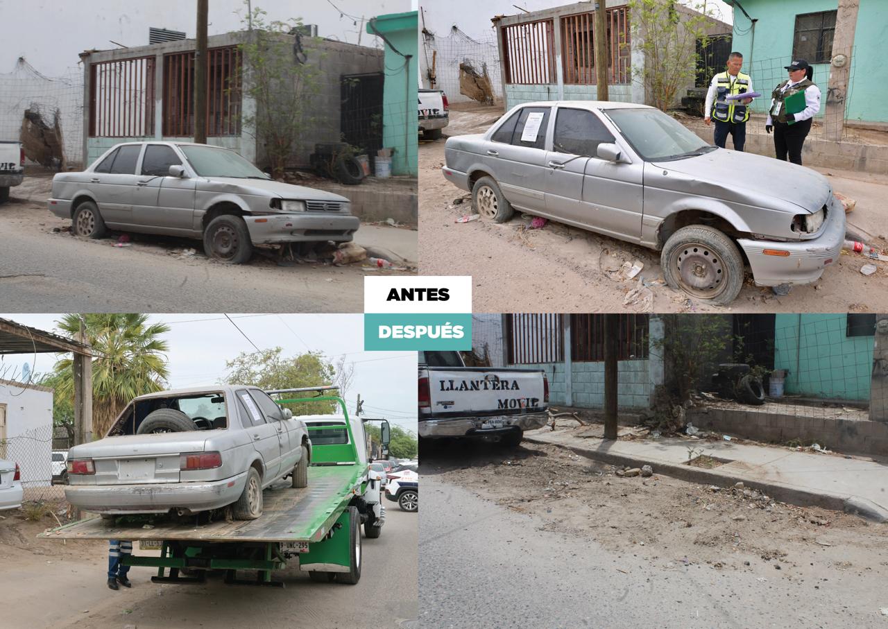 Inicia operativo Hermosillo Libre de Vehículos en Situación de Abandono