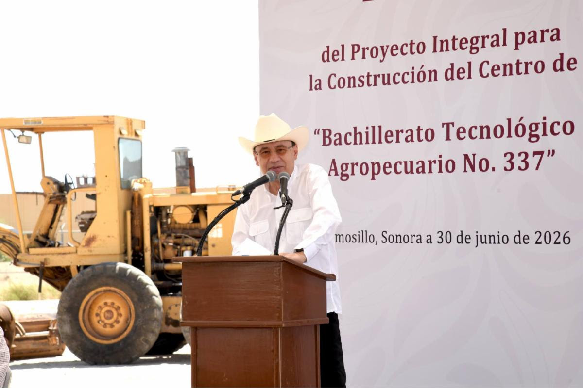 Amplían Sheinbaum y Durazo educación media superior en Sonora