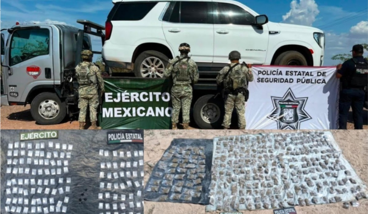 Asegura Mesa Estatal de Seguridad más de 17 millones de dosis de droga en 7 días