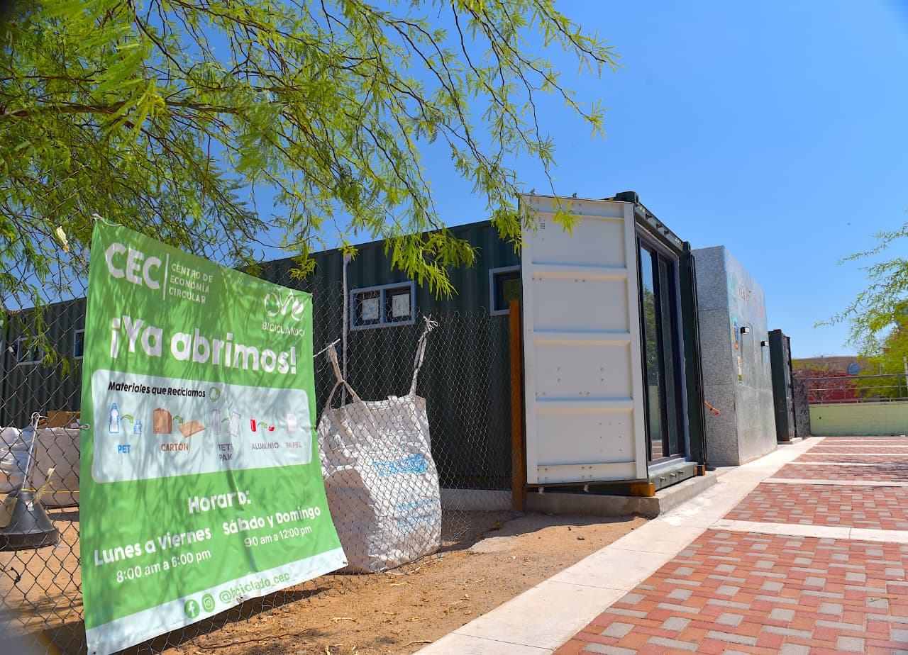 Invita Ayuntamiento a utilizar Centro de Economía Circular afuera del Panteón Yáñez