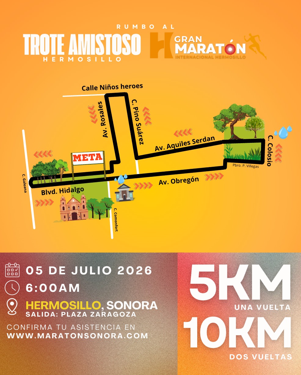 Presentan ruta del Trote Amistoso rumbo al Gran Maratón Internacional