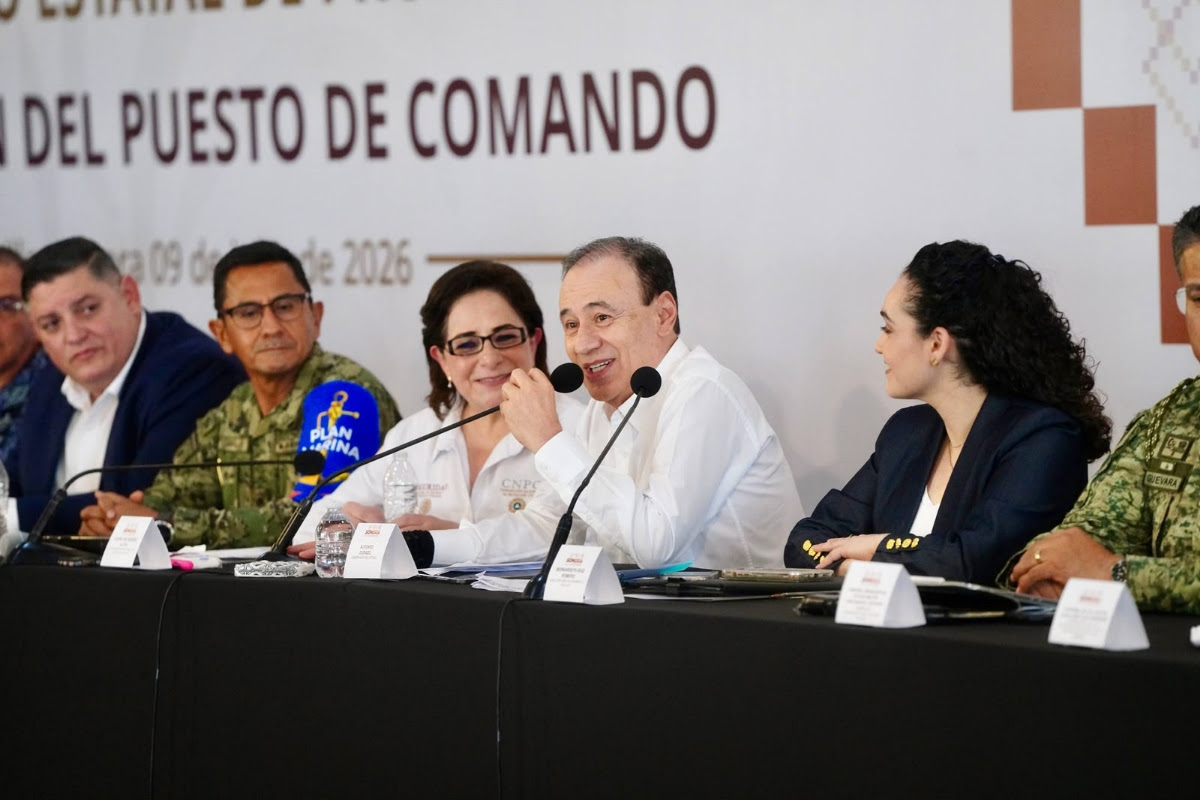 Fortalece Gobernador protección a familias sonorenses ante temporada de lluvias