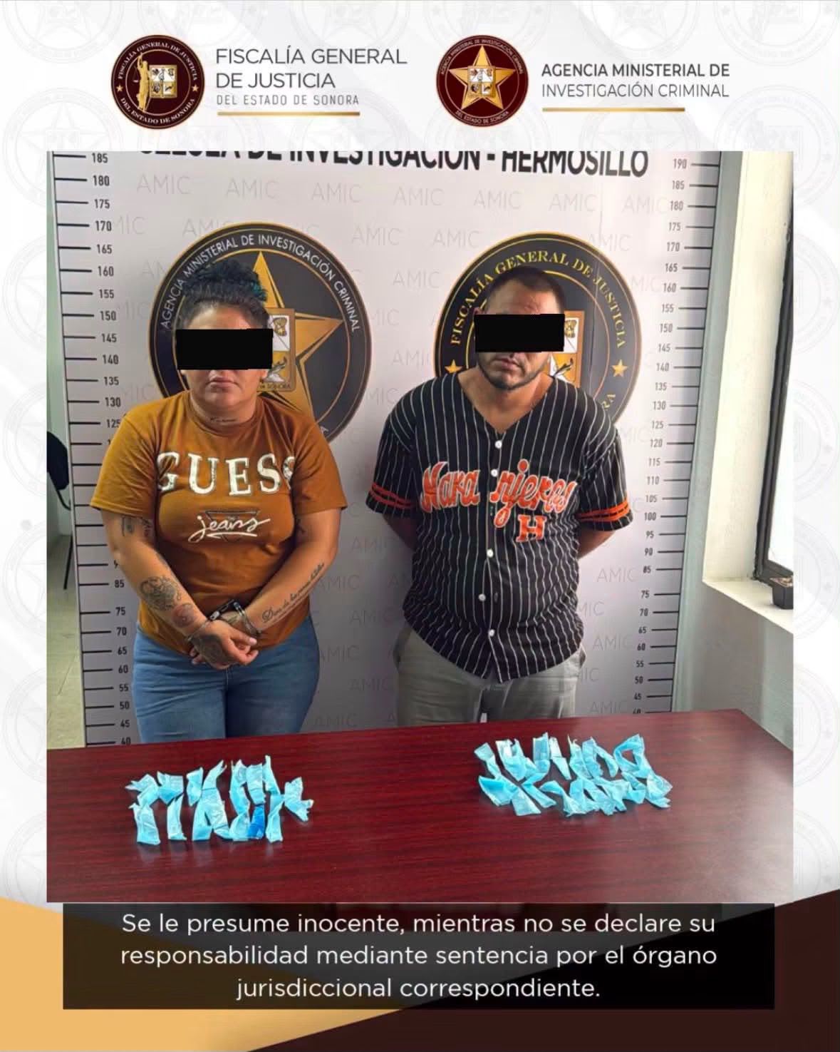 FGJES detiene probables responsables del homicidio de un custodio penitenciario en Hermosillo