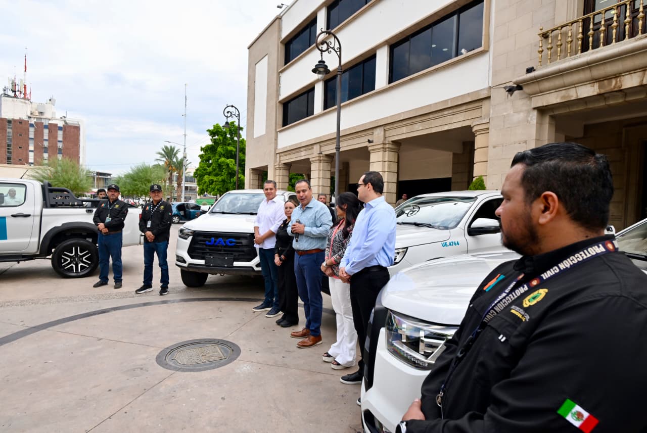Refuerza Toño Astiazarán operatividad de Protección Civil Municipal