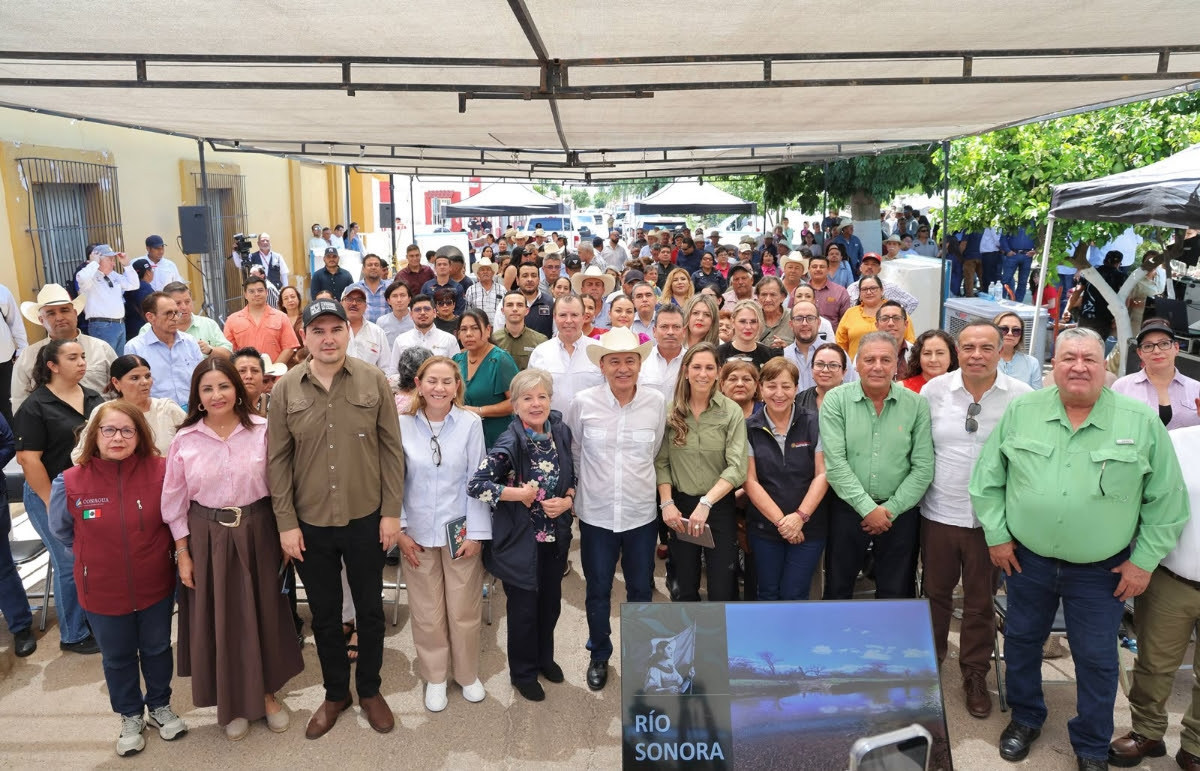 Durazo y Sheinbaum ponen fin a 12 años de espera para remediación del Río Sonora