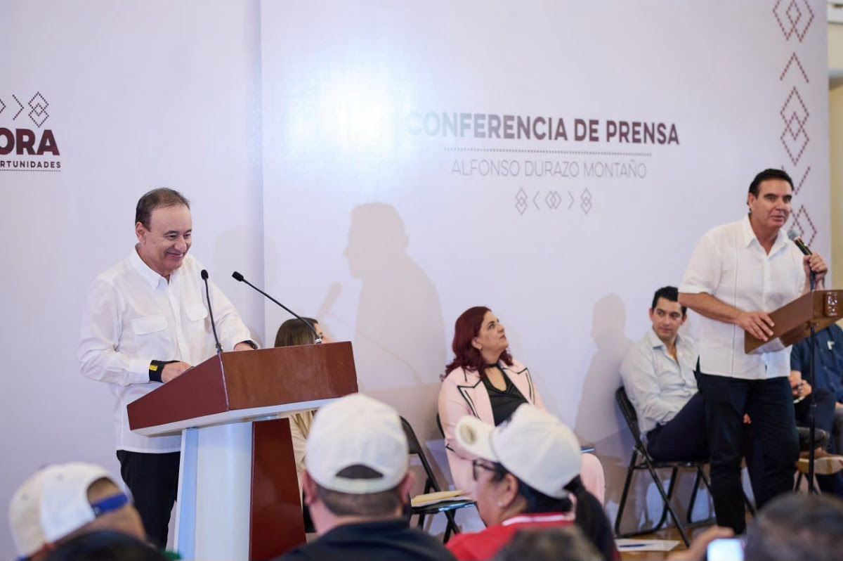 Con resultados en seguridad e inversión, Durazo y Sheinbaum transforman Caborca
