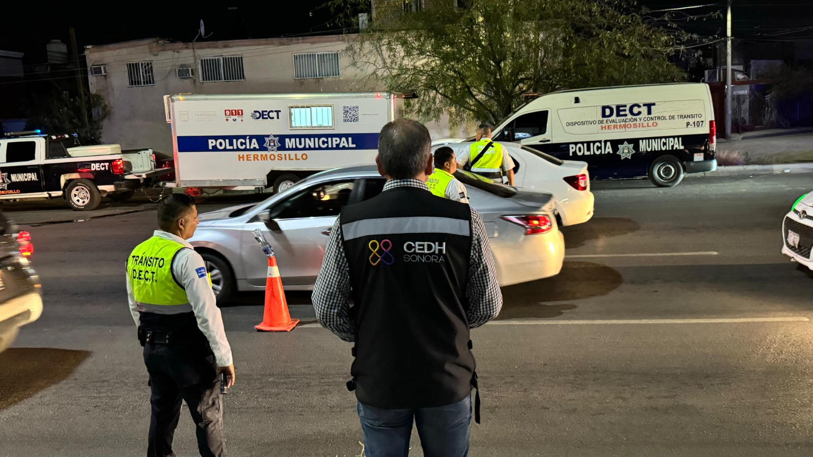 CEDH se retira de filtros antialcohol de Hermosillo por fallas en procedimiento