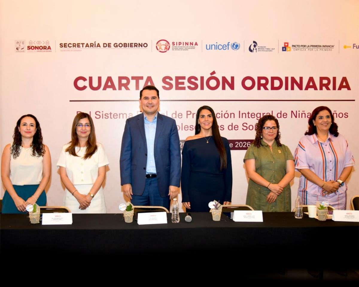 Realizan cuarta sesión ordinaria de Sipinna; revisan agenda de derechos de la niñez