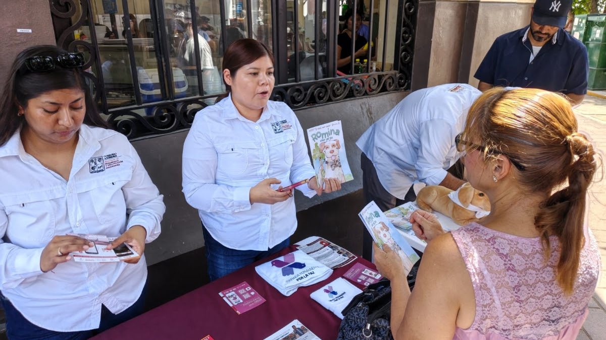 Sonora Atiende brinda información a ciudadanos para prevenir delitos