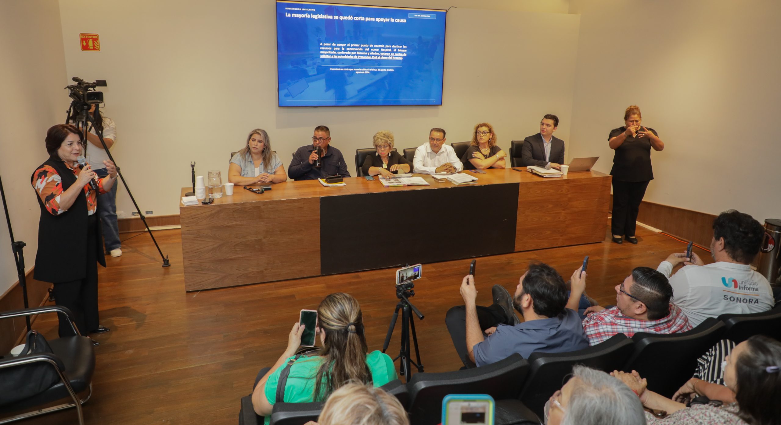 Exponen situación del Hospital Dr. Fernando Ocaranza en Hermosillo