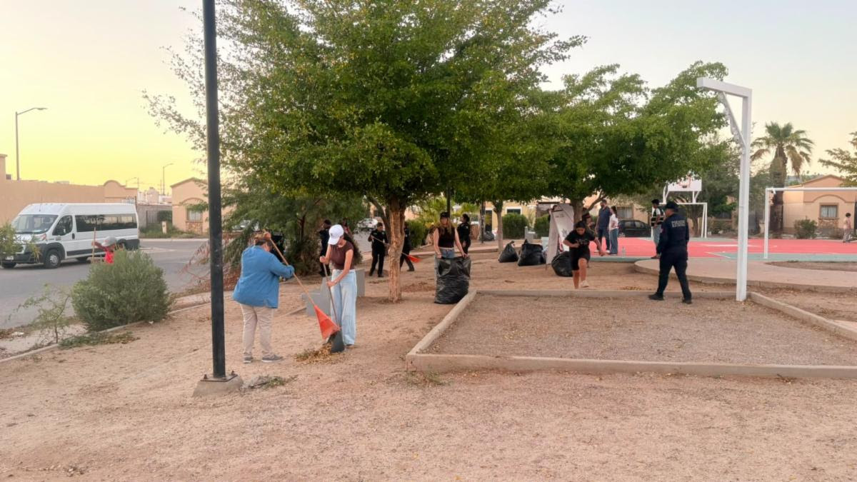 Recupera Jornada Permanente por la Paz espacios públicos en colonias