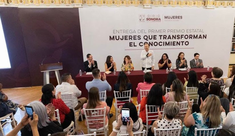 Premia Gobernador a mujeres investigadoras sonorenses por su aportación a la transformación social