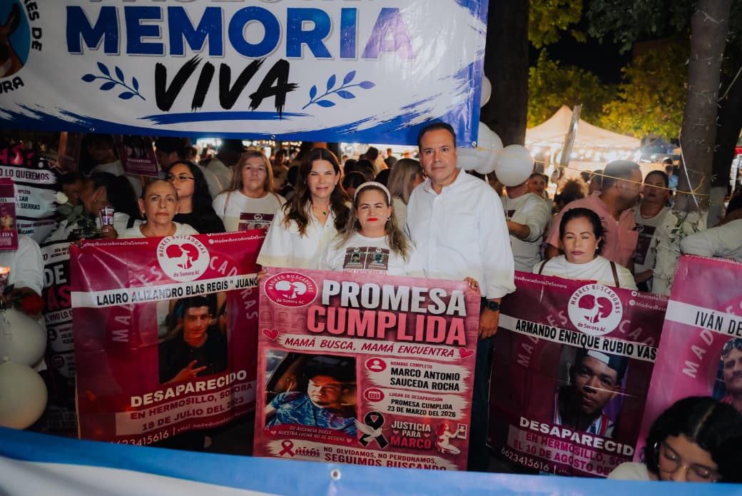 Honra Toño Astiazarán el esfuerzo de colectivos de buscadoras de sus familiares desaparecidos