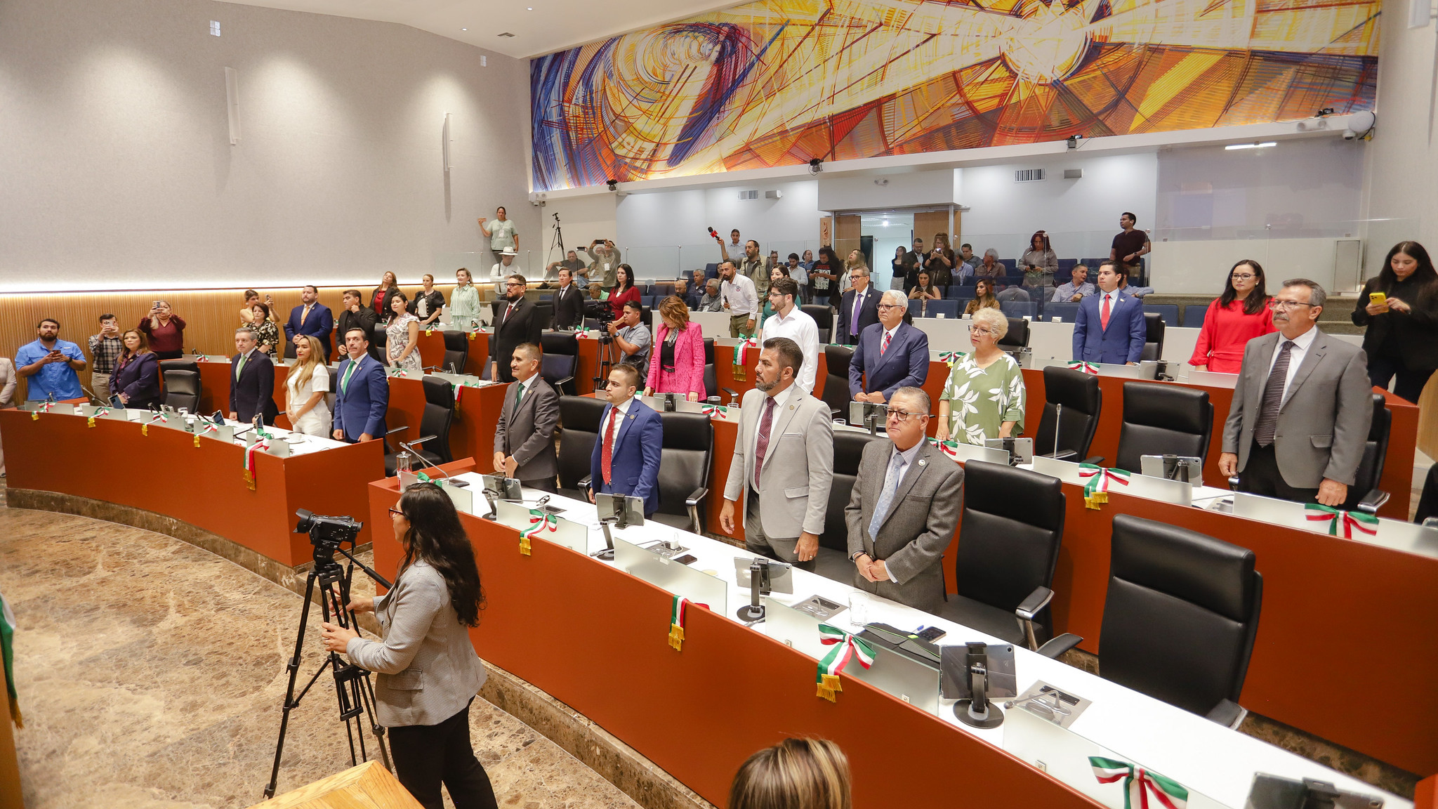 Inaugura 64 Legislatura primer periodo de sesiones de su tercer año de ejercicio