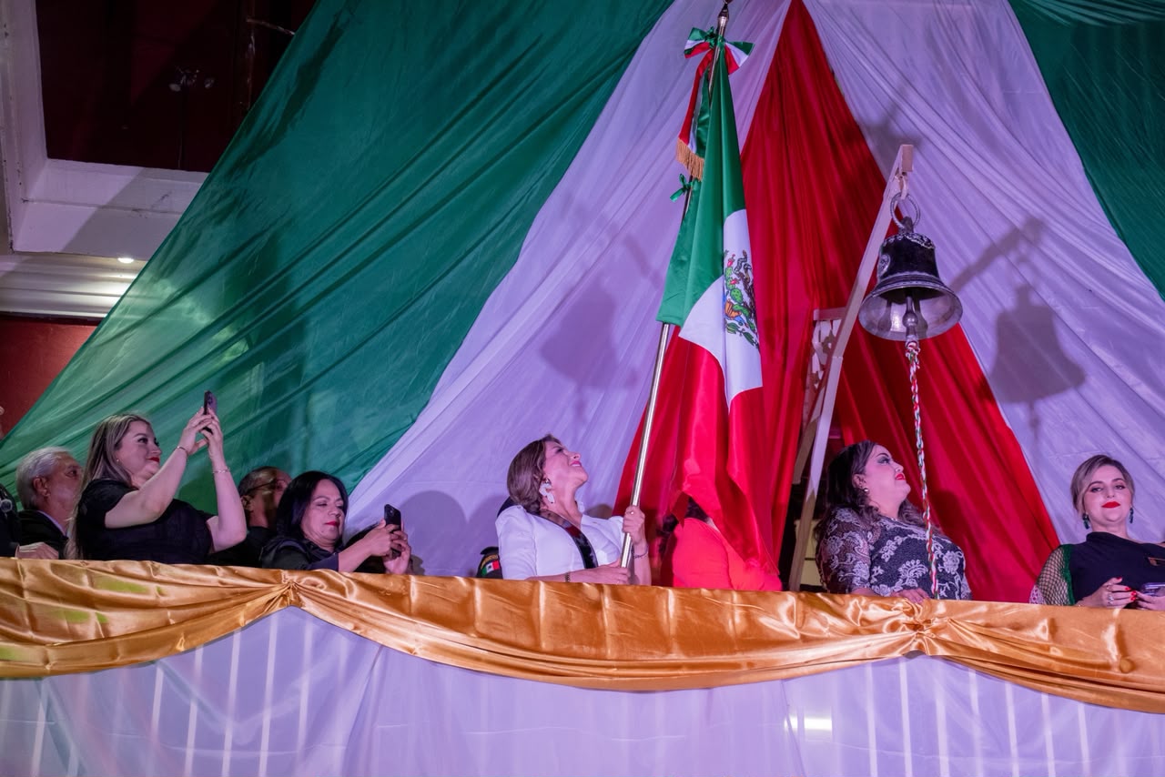 Cananea se viste de patria: familias celebran el Grito de Independencia con Esmeralda González Tapia