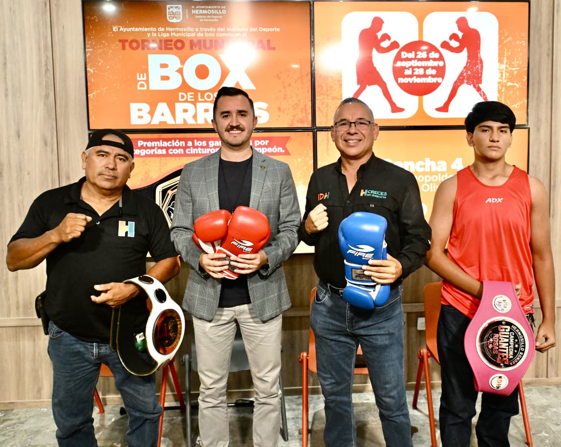 Convocan a inscribirse al Torneo Municipal de Box de los Barrios en Hermosillo