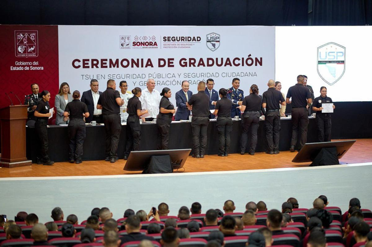 Duplica Gobernador a Policía Estatal; se integran 271 nuevos elementos egresados de USP