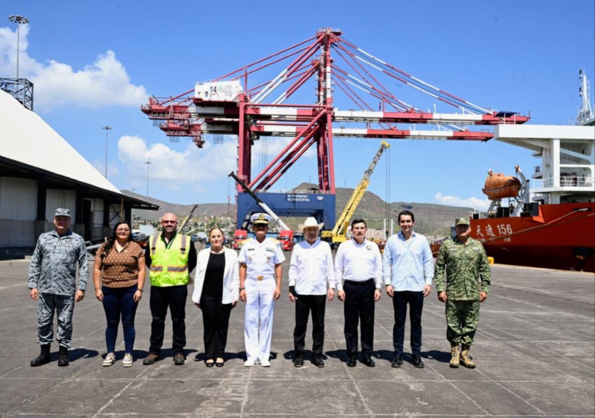 Expansión del Puerto de Guaymas impulsa nueva era para el comercio exterior del noroeste: Durazo