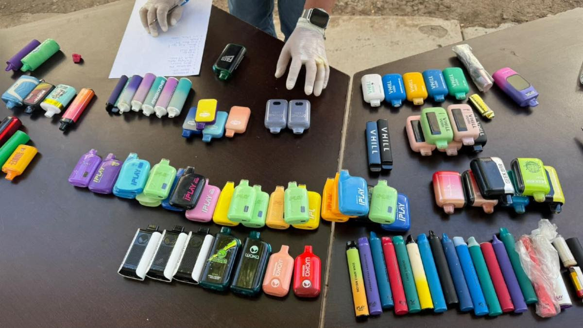 Destruye Coesprisson más de 2 mil vapeadores asegurados en Sonora