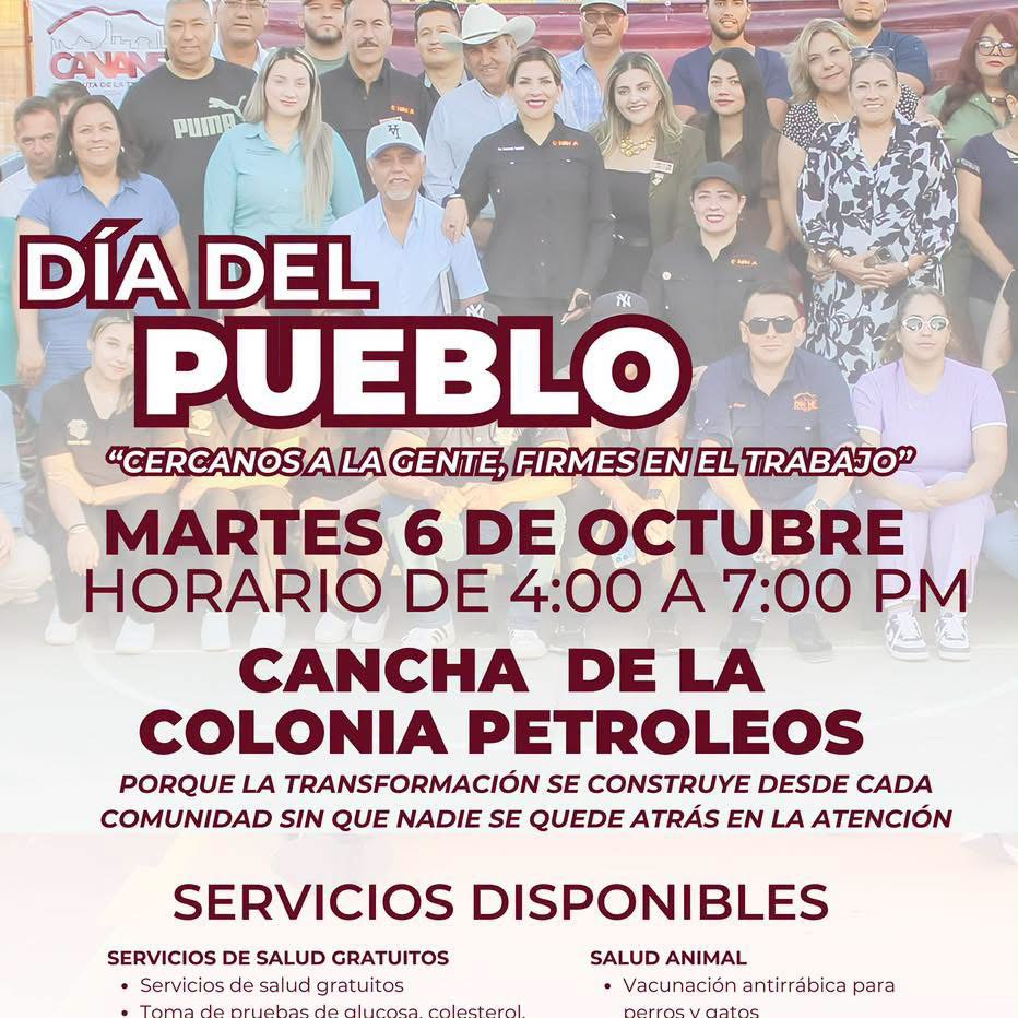 Día del Pueblo llegará a la colonia Petróleos