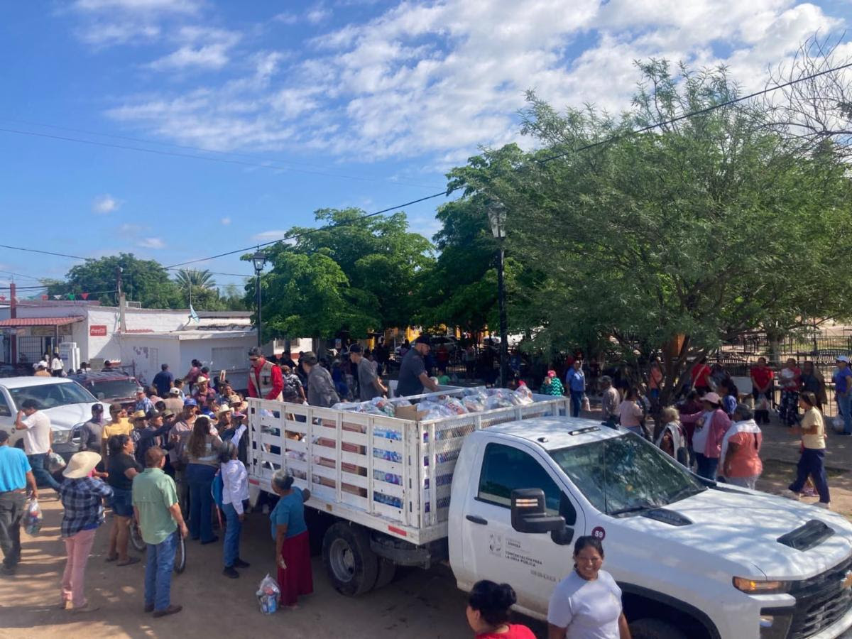 Brinda Gobierno de Sonora apoyo a familias afectadas por huracán Polo
