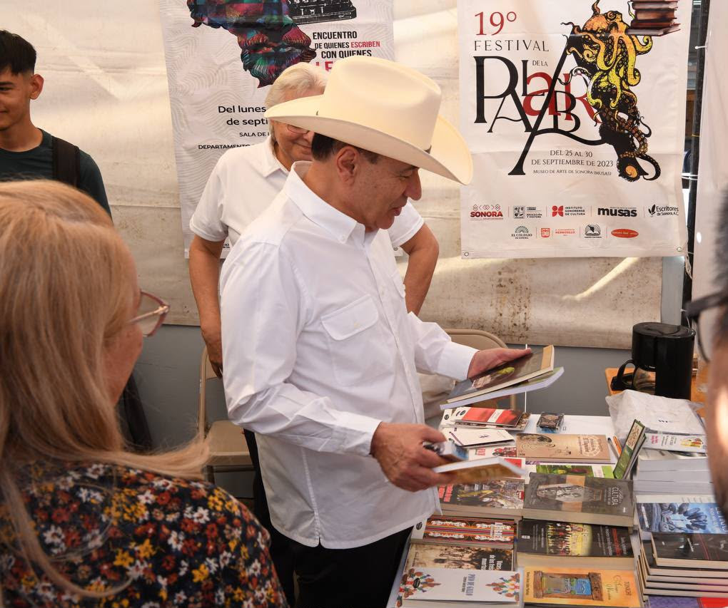 Con Feria del Libro Sonora 2026, Gobernador Durazo fortalece acceso a la lectura y cultura