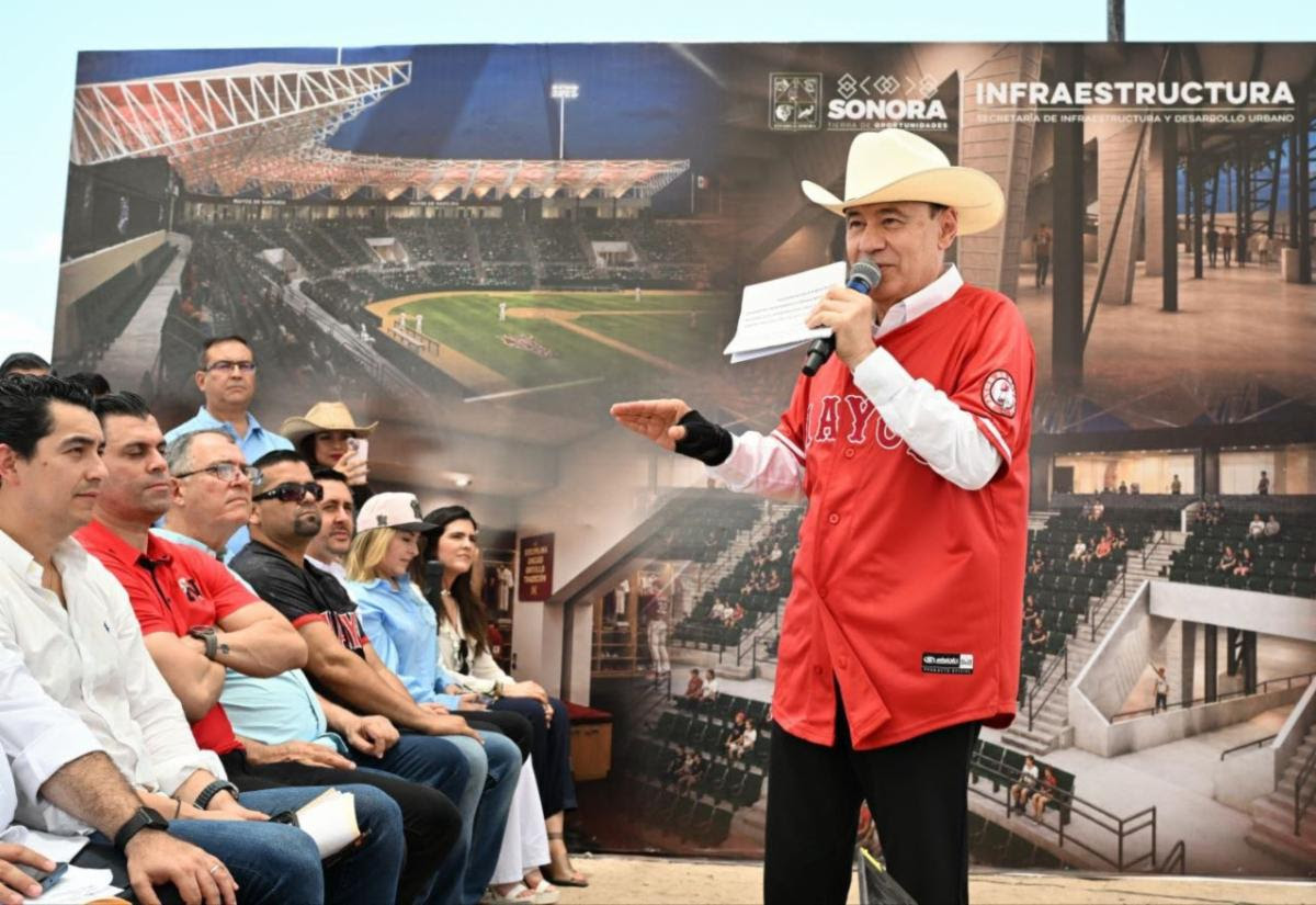 Avanza Durazo con modernización del Estadio de Los Mayos; se inaugurará el 30 de octubre