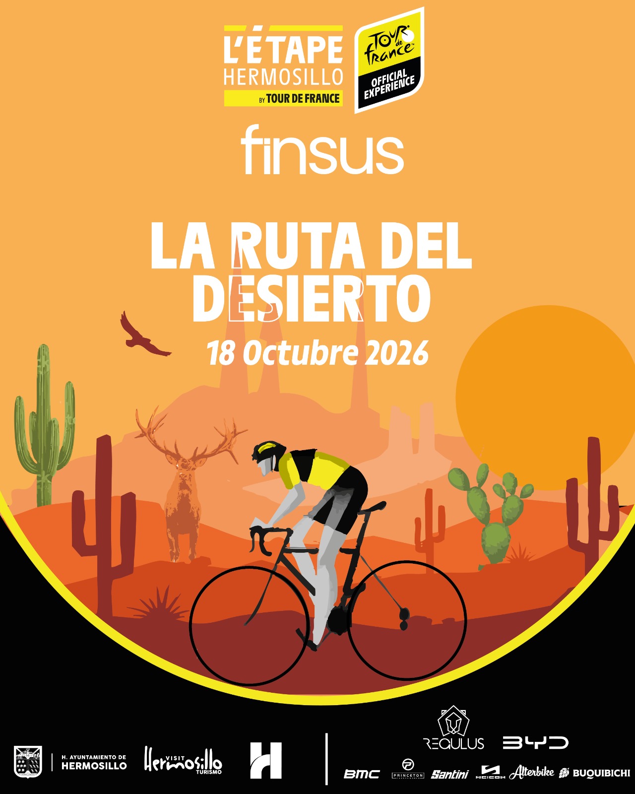 Listo Hermosillo para recibir el domingo a participantes del L’Étape by Tour de France