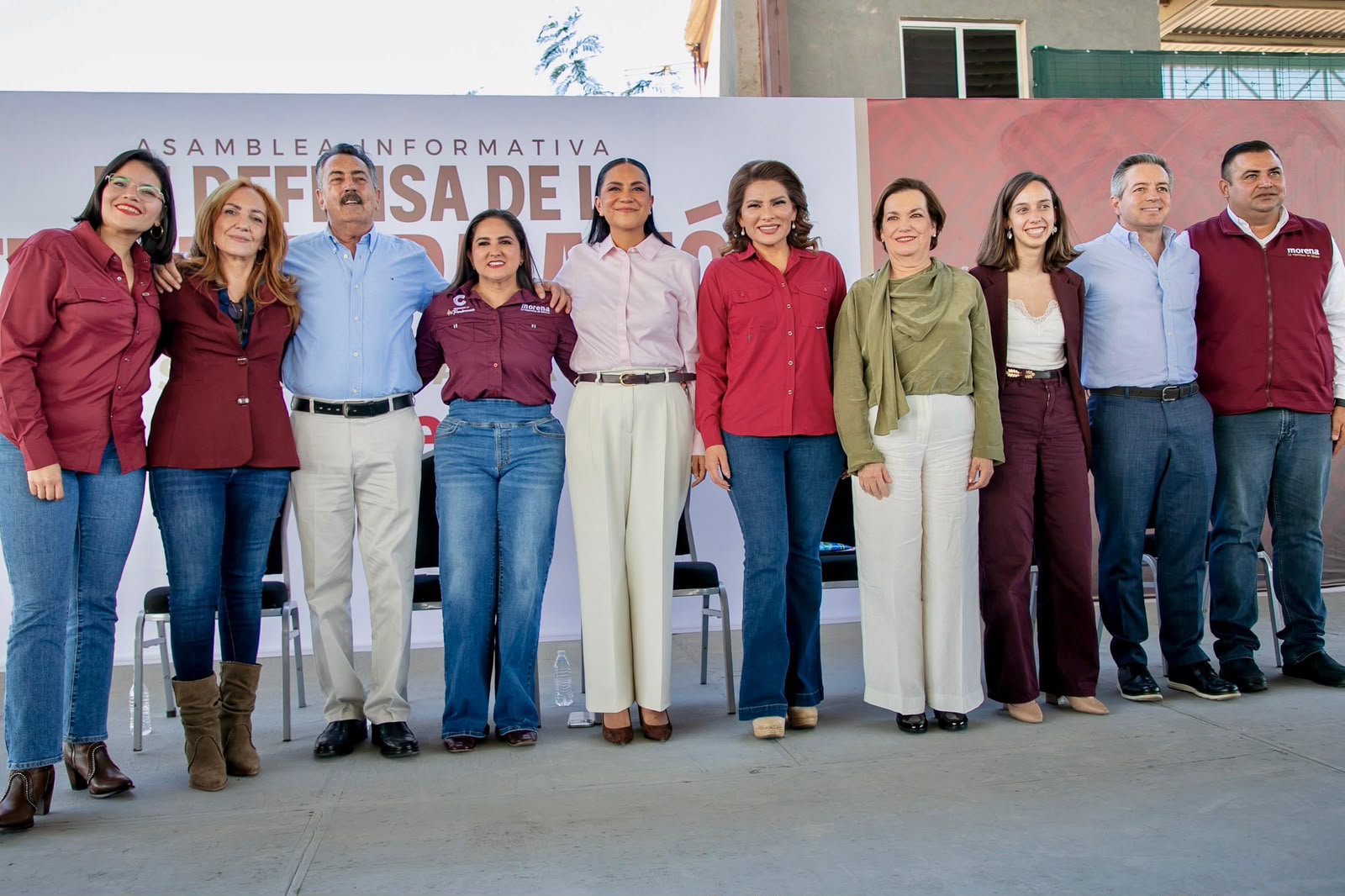 Presenta Ariadna Montiel a Lorenia Valles como coordinadora de la Transformación en Sonora