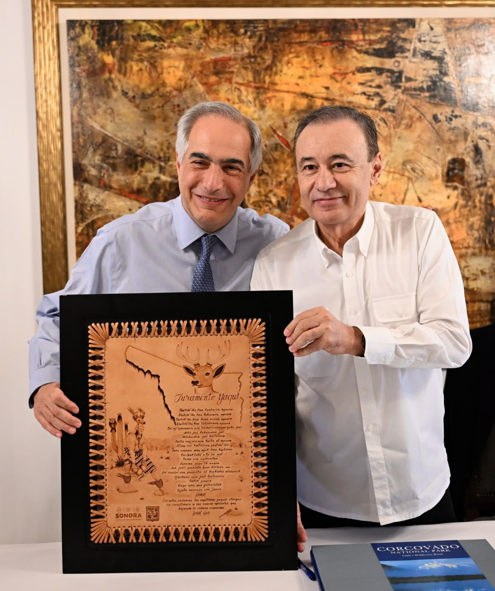 Fortalece Gobernador Durazo relación bilateral con Chile para atraer inversión minera