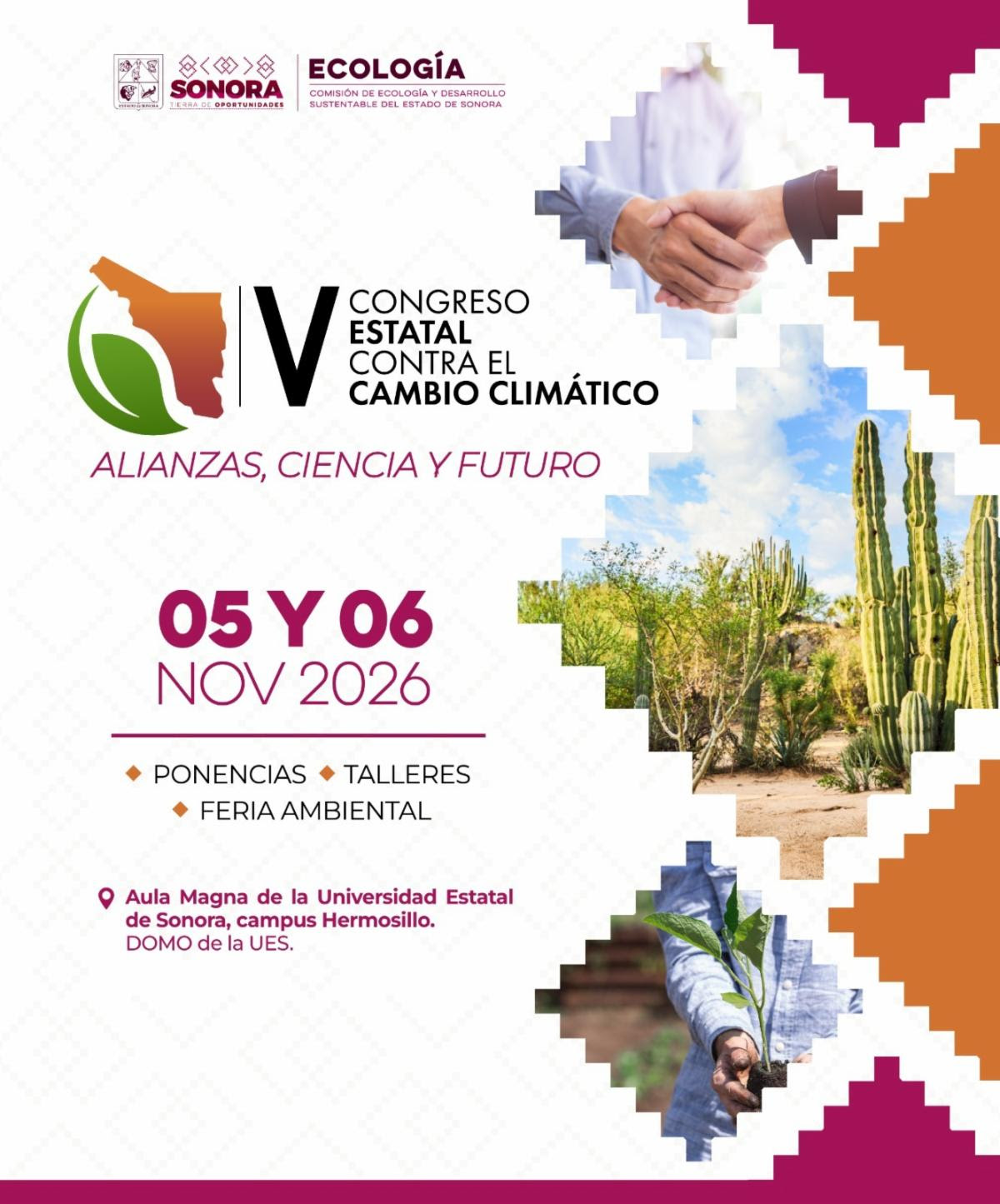 Invita Gobierno de Sonora a participar en V Congreso Estatal contra Cambio Climático