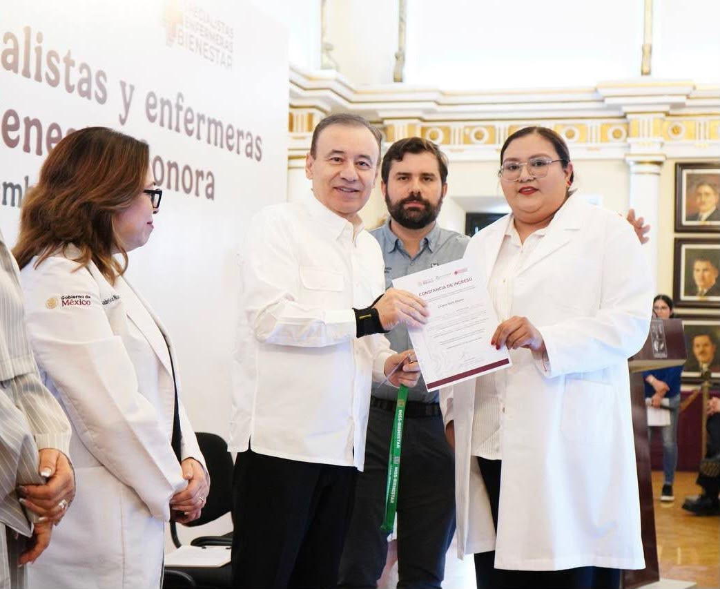 Ofrecen Gobernador y Presidenta atención a más de 1.5 millones de sonorenses con IMSS Bienestar