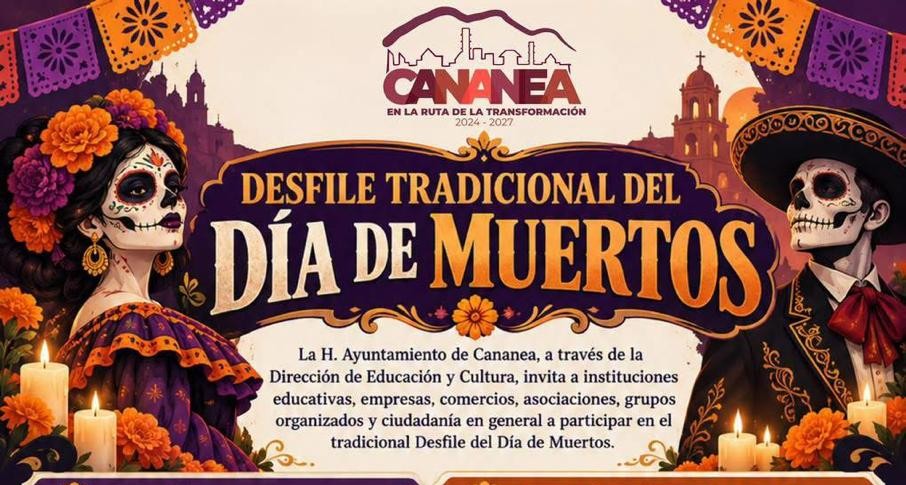 Posponen en Cananea desfile de catrinas para el domingo 8 ante amenaza de lluvia