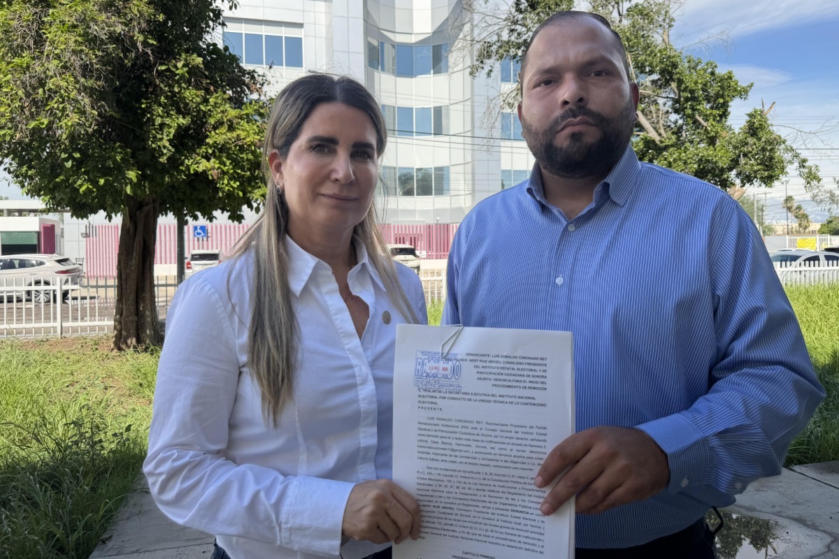 Formaliza PRI Sonora denuncia ante el INE contra Nery Ruiz