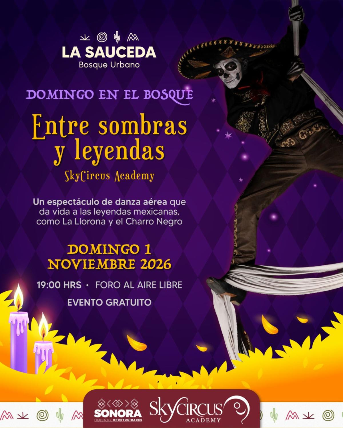 Invitan a disfrutar actividades de Día de Muertos en La Sauceda