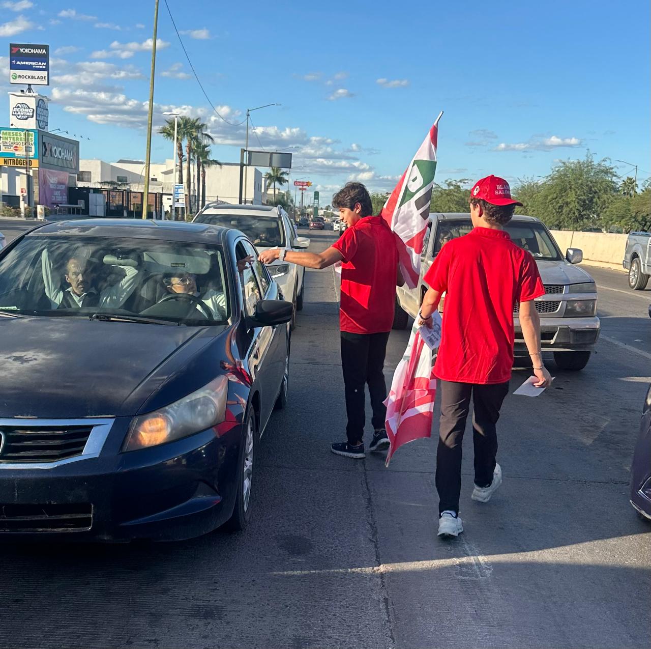 Realiza PRI Sonora jornada de activación y contacto ciudadano en las calles