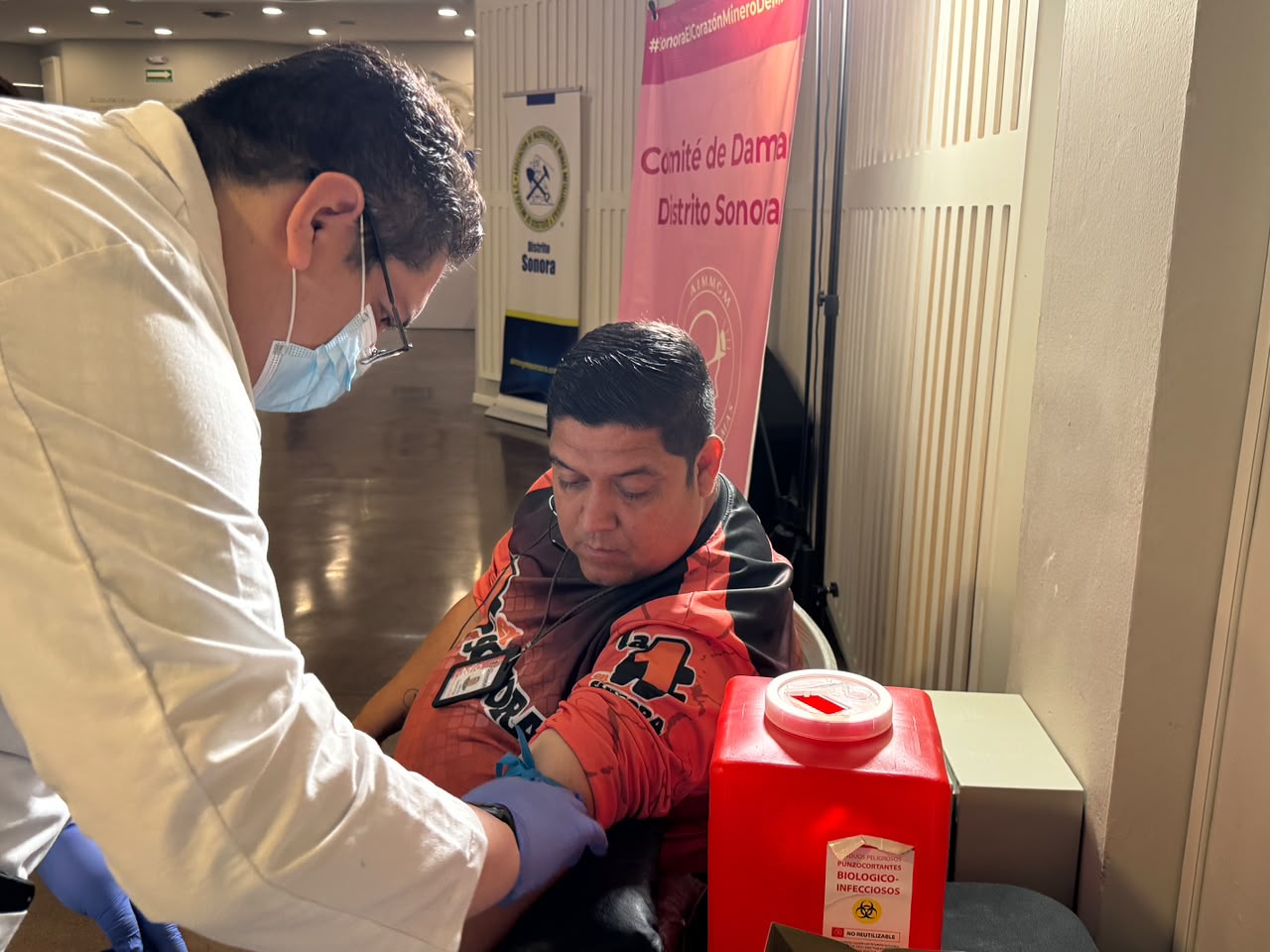 Sector minero sonorense da esperanza de salud y vida a 308 personas a través de donación altruista de sangre